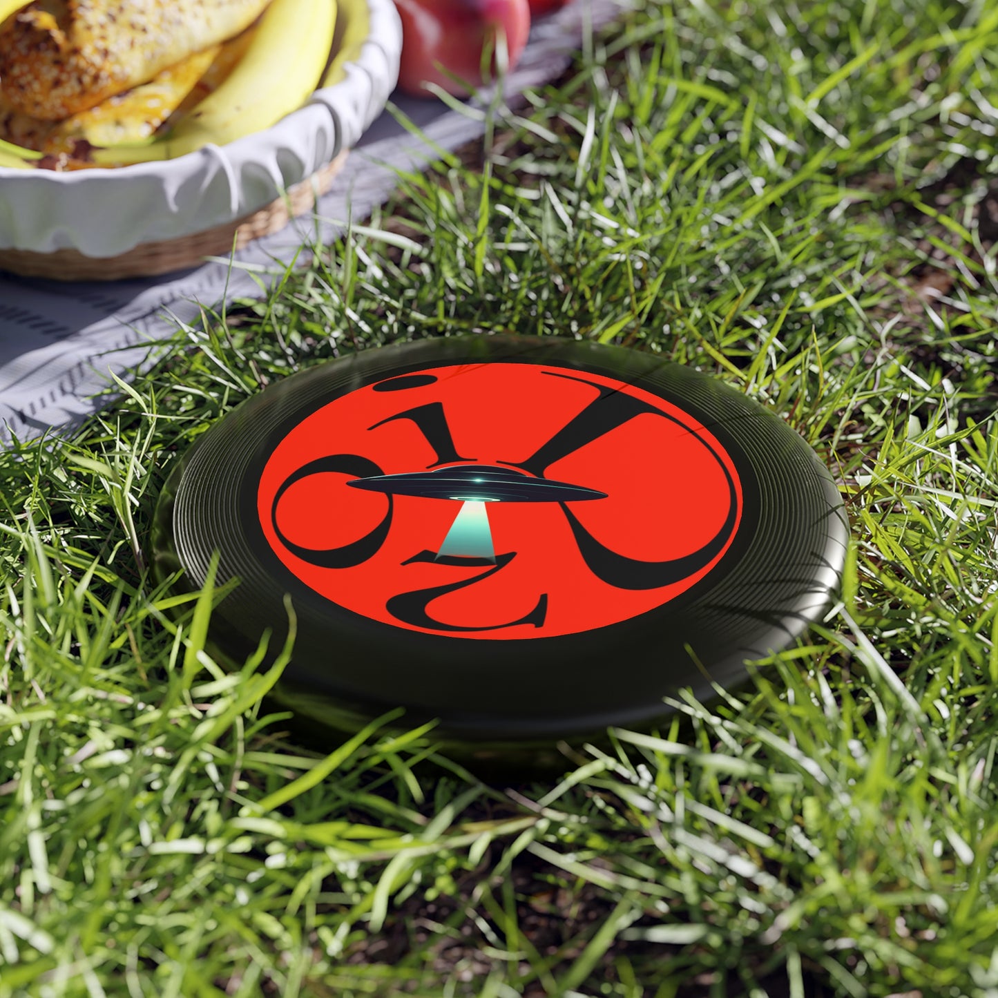 20iD OrbiterDisc™ – The Official Alien-Grade Aerodynamic Wham-O Flyer, 20iD Logo UFO/UAP Design, 5 Color Options