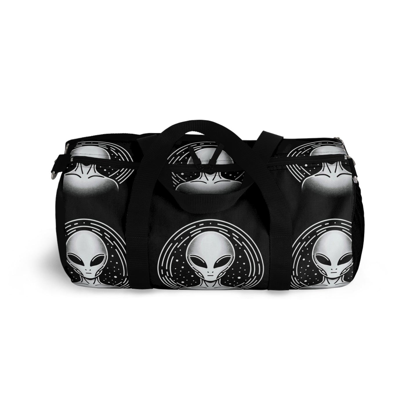 20iD Alien Duffel Bag, Custom Gym Gear, Extraterrestrial Design for Post Human Athletes, Assembled in the USA