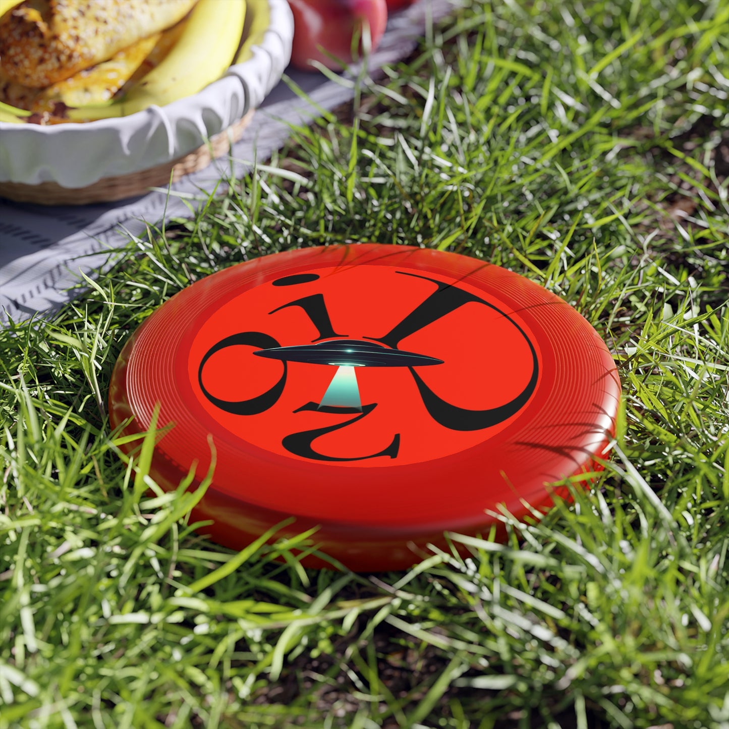 20iD OrbiterDisc™ – The Official Alien-Grade Aerodynamic Wham-O Flyer, 20iD Logo UFO/UAP Design, 5 Color Options